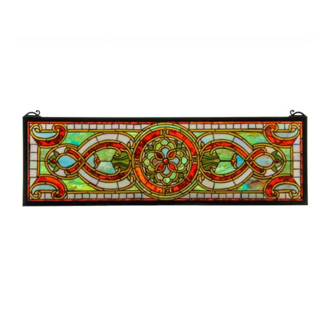 Meyda Tiffany Stained Glass Tiffany Window from the Transom Windows