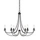 preview thumbnail 1 of 2, Mirren 6-Light Chandelier in Imperial Bronze
