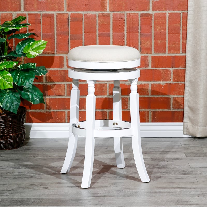 DTY Indoor Living Palmer Lake Backless Swivel Counter or Bar Stool