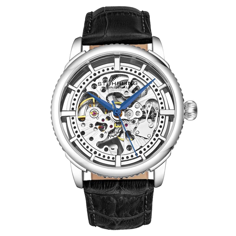 Winchester 3933 Automatic 41mm Skeleton - Silver