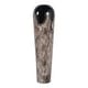 preview thumbnail 8 of 20, Tapered Iron Vase with Marbleized Finish - Modern Flower Vase