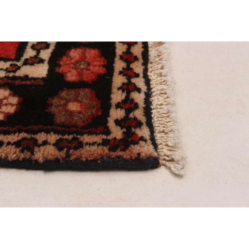 ECARPETGALLERY Hand-knotted Andelz Red Wool Rug - 3'7 x 11'11
