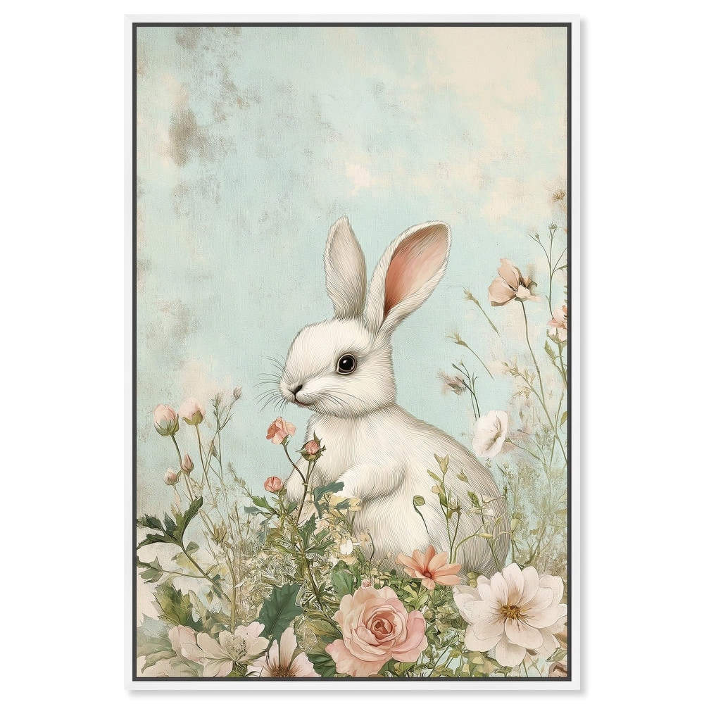 Easter Bunny Canvas by Art Remedy