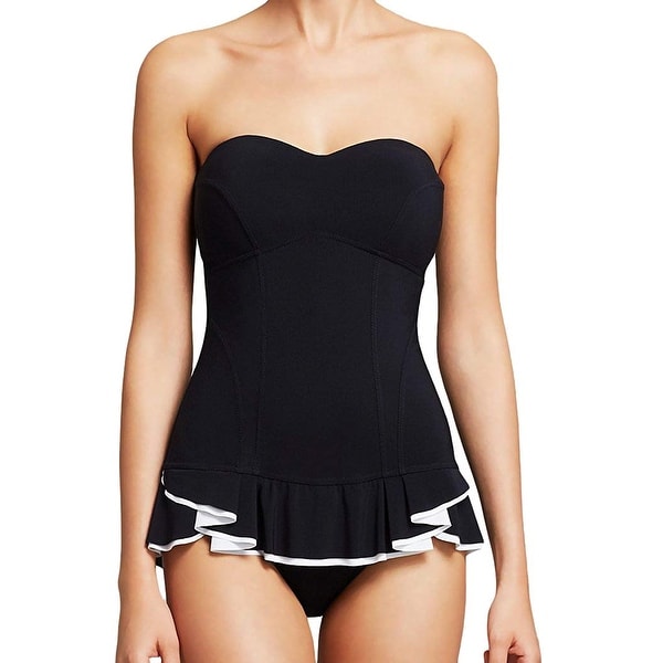 bandeau swimdress one piece