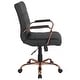 preview thumbnail 27 of 44, Mid-back LeatherSoft Executive Swivel Office Chair