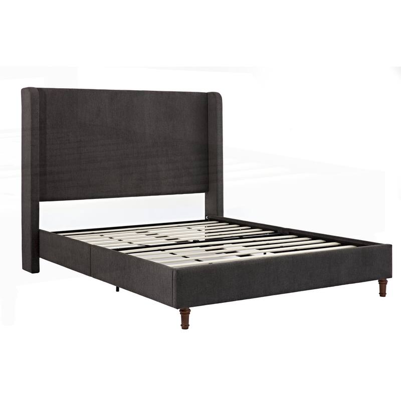 Elegant Upholstered Bed with Advanced Assembly