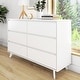 preview thumbnail 18 of 43, Max and Lily Scandinavian 6 Drawer Dresser