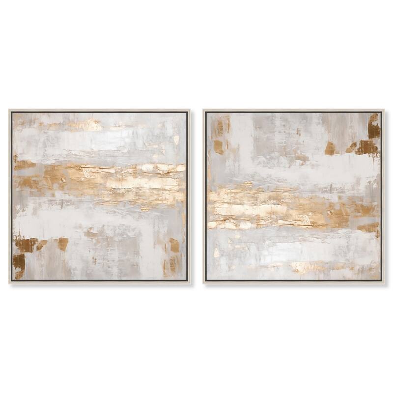 Pretty Spring Time Books Glam Canvas by Art Remedy - 20" x 30" - Silver