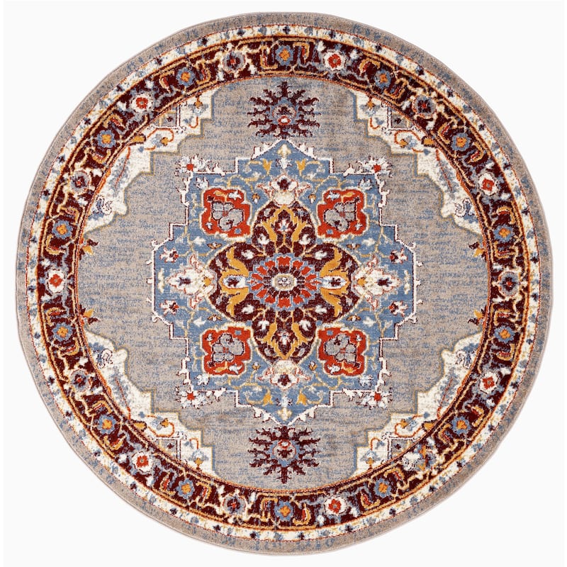 Santaria Cala Vintage Bordered Area Rug