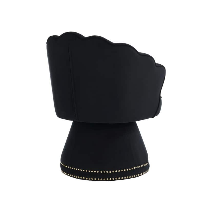 Modern Shell Design Swivel Barrel Chair, Orange Bed Bath & Beyond 39979015