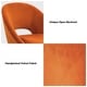 preview thumbnail 6 of 8, HULALA HOME Ramona Modern Velvet Height Adjustable 360 Swivel Task Chair with Metal Base
