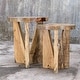 preview thumbnail 11 of 9, Uttermost Nadette Set of (2) Modern Rustic End Nesting Tables