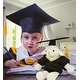 preview thumbnail 6 of 4, DolliBu Long Leg Lamb Graduation Plush Toy with Gown and Cap w/ Tassel - 10.5 inches