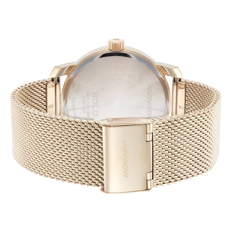 Movado Men's Bold 41mm Quartz Watch 3601077 - Gold - N/A