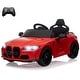 preview thumbnail 8 of 19, Licensed by BMW M4 12V Ride On Toy Car for Kids with Remote Control Red