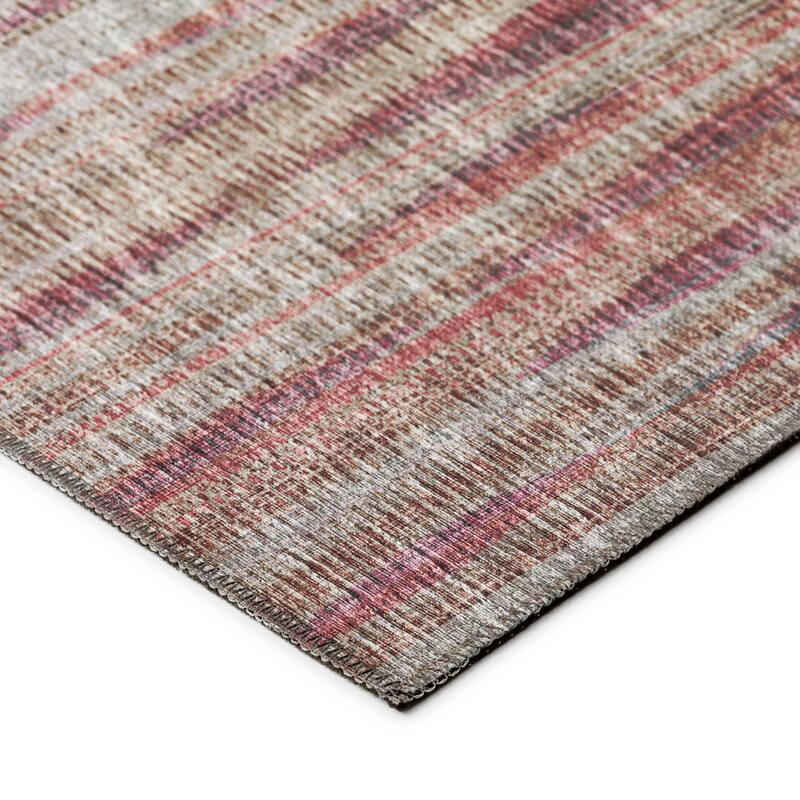 Indoor/Outdoor Waverly Modern Stripes Washable Rug