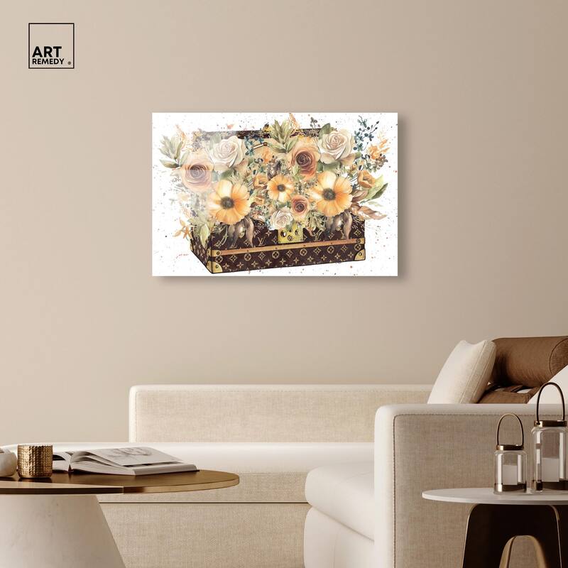 Doll Memories - Golden Memories Acrylic by Art Remedy, Ready to Hang