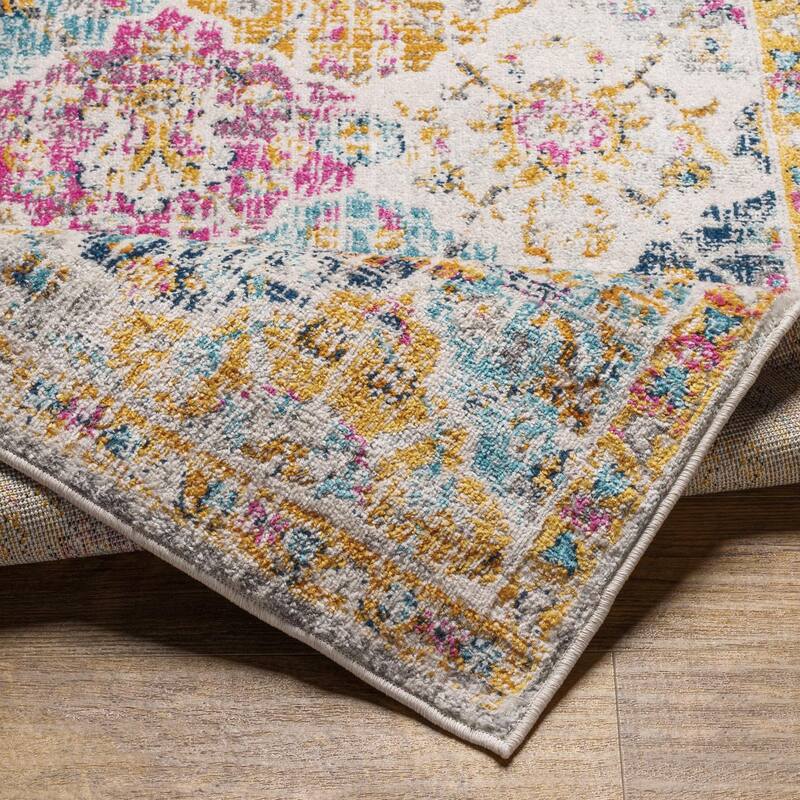 Livabliss Harput Transitional Medallion Area Rug