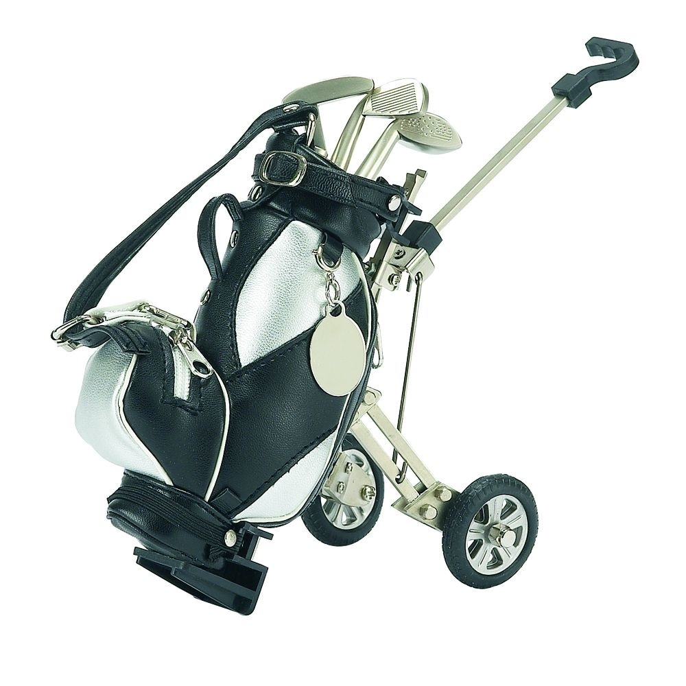 Golf Cart Pen Holder Blk/Silver W/3 Pens - 5.75 L - Bed Bath & Beyond -  38407114