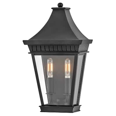 Hinkley Lighting 27096 Chapel Hill 2 Light 16" Tall Wall Sconce