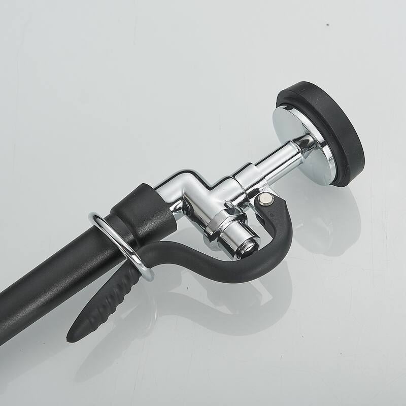 26 Inch Modern Commercial Brushed Nickel Kitchen Faucet with Pre-Rinse Sprayer - 8 In. W X 25 In. H X 8 In. D