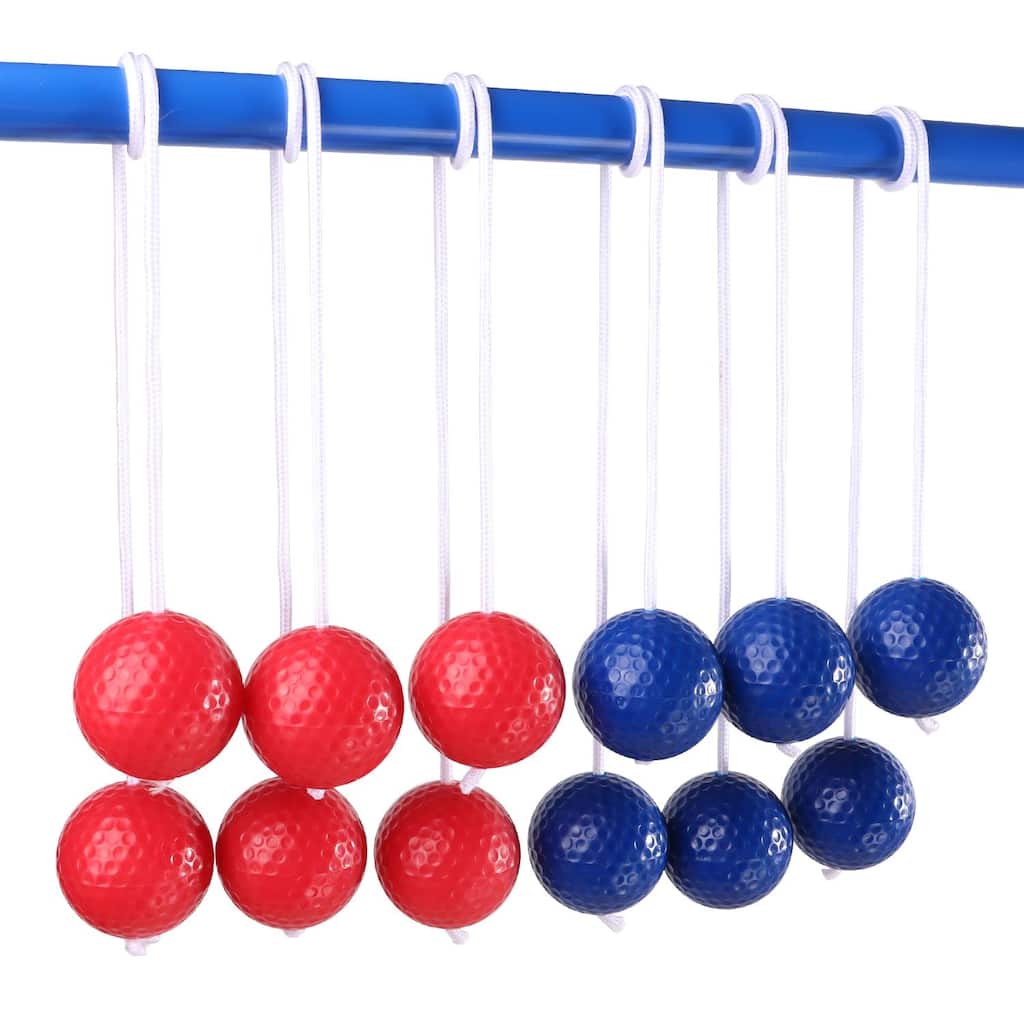 GSE™ Set of 6 Ladder Ball Toss Game Ladder Balls Bolas Set, Replacement Golf Balls Bolos - Ladder Balls