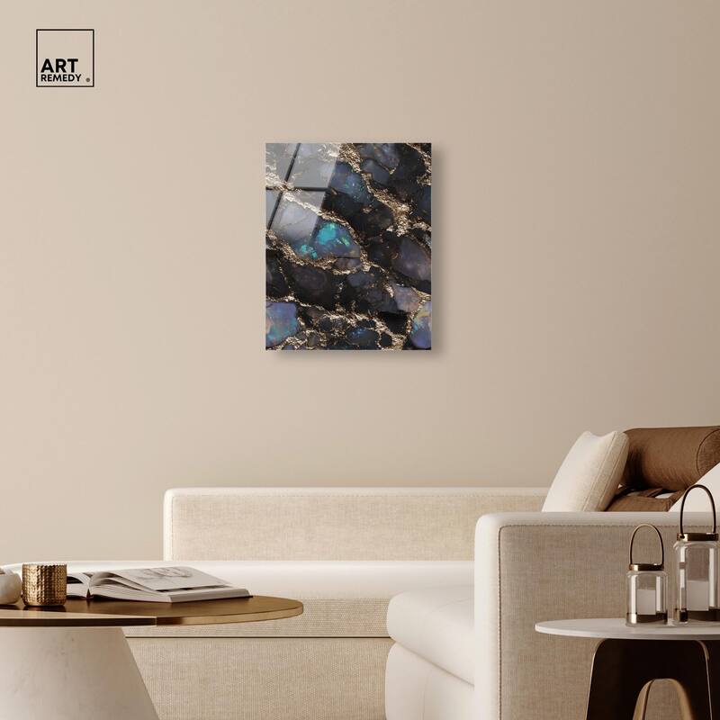 Astral Firelight Acrylic by Art Remedy, Ready to Hang