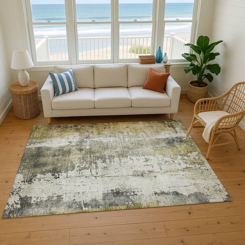 Premium Washable Super Soft Abstract Modern Mayfield Rug