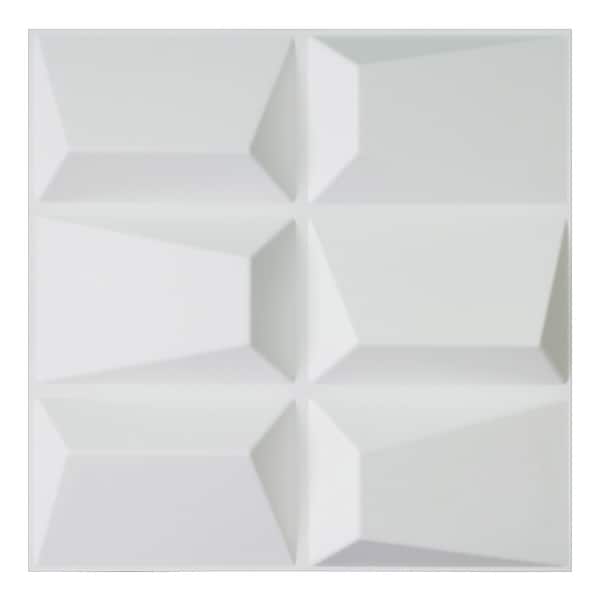 Art3d 3D Wall Panels for Interior Wall Decoration Brick Design Pack of 6  Tiles 32 Sq Ft (Plant Fiber)