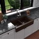 preview thumbnail 5 of 75, Karran Retrofit Farmhouse Quartz 34 in. Double Bowl 50/50 Sink Kit