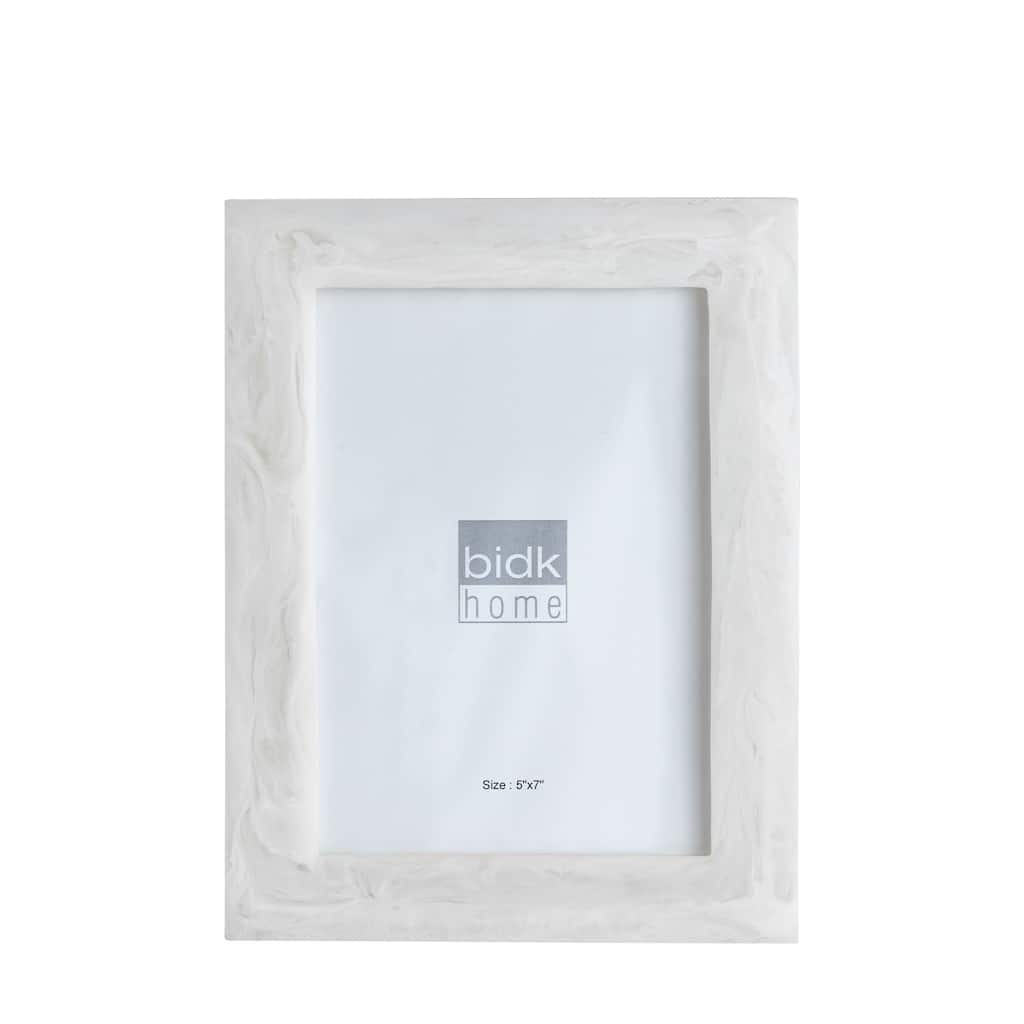 White Resin 5x7 Frame