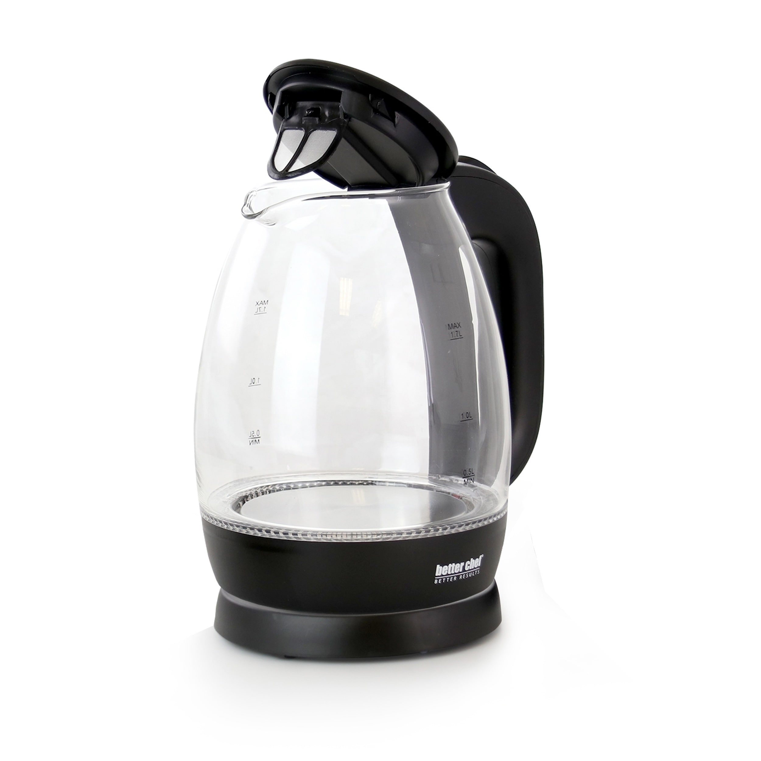 Better Chef 1.7L Cordless Electric Glass Tea Kettle - On Sale - Bed Bath &  Beyond - 32175696