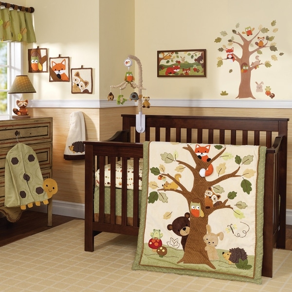 Shop Lambs Amp Ivy Echo Brown Beige Green Woodland Forest