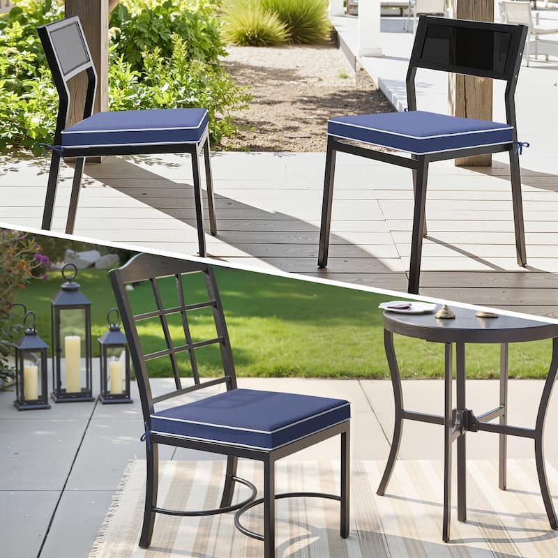 Outdoor Indoor Dining Chairs Cushion Set Seat Pad Chair Cushion