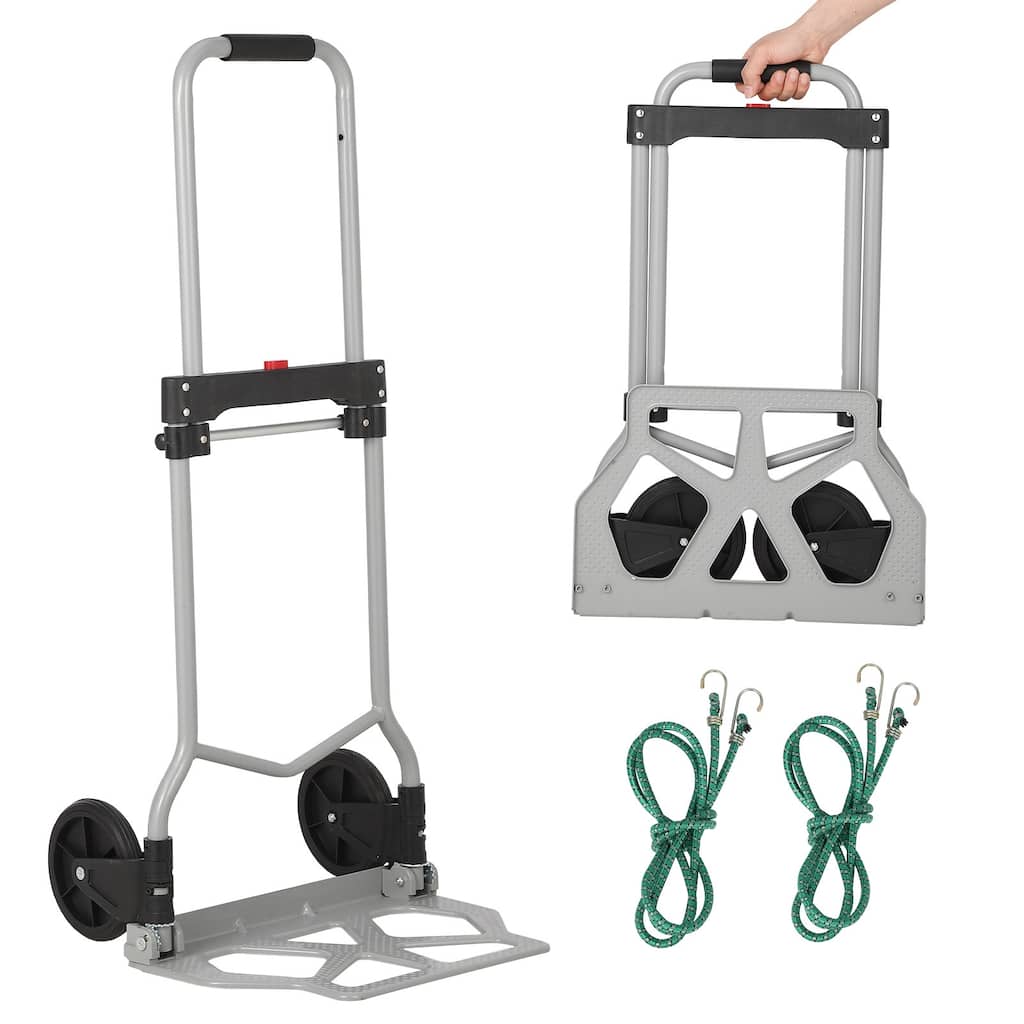Heavy Duty Utility Cart 165 lbs Capacity Portable Foldable
