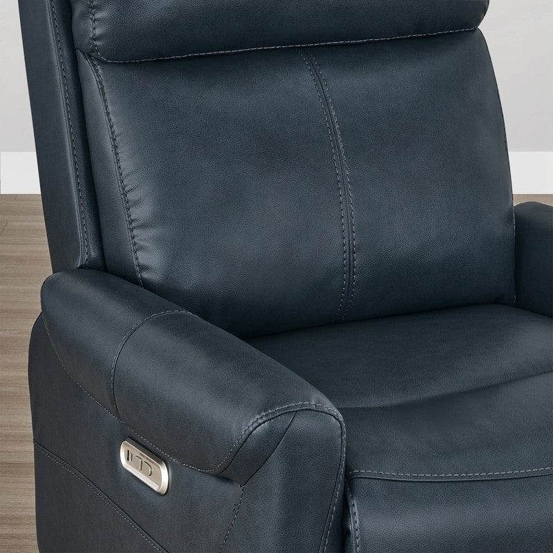 Spruce & Spring Margot Wall Hugger Power Recliner with USB Ports