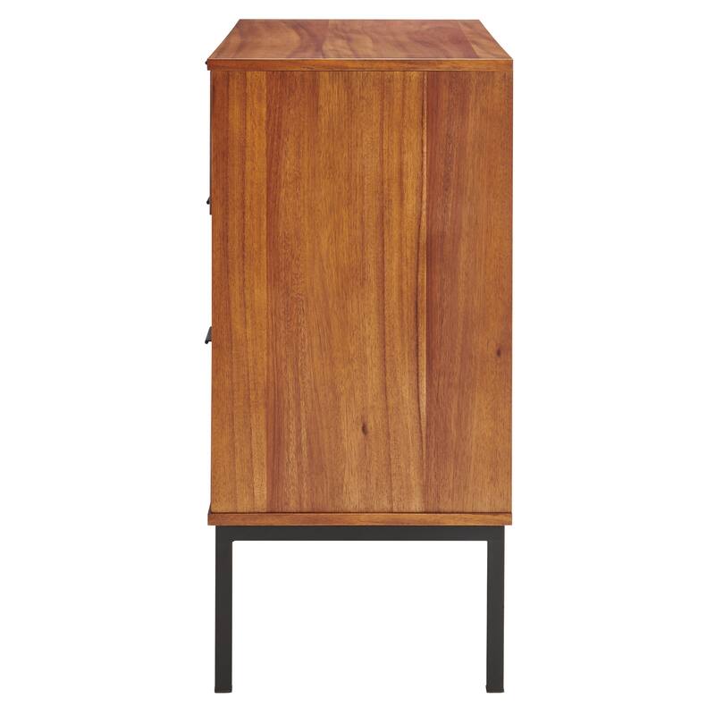 NPD Furniture Caine Rattan Chest 3 Drawers