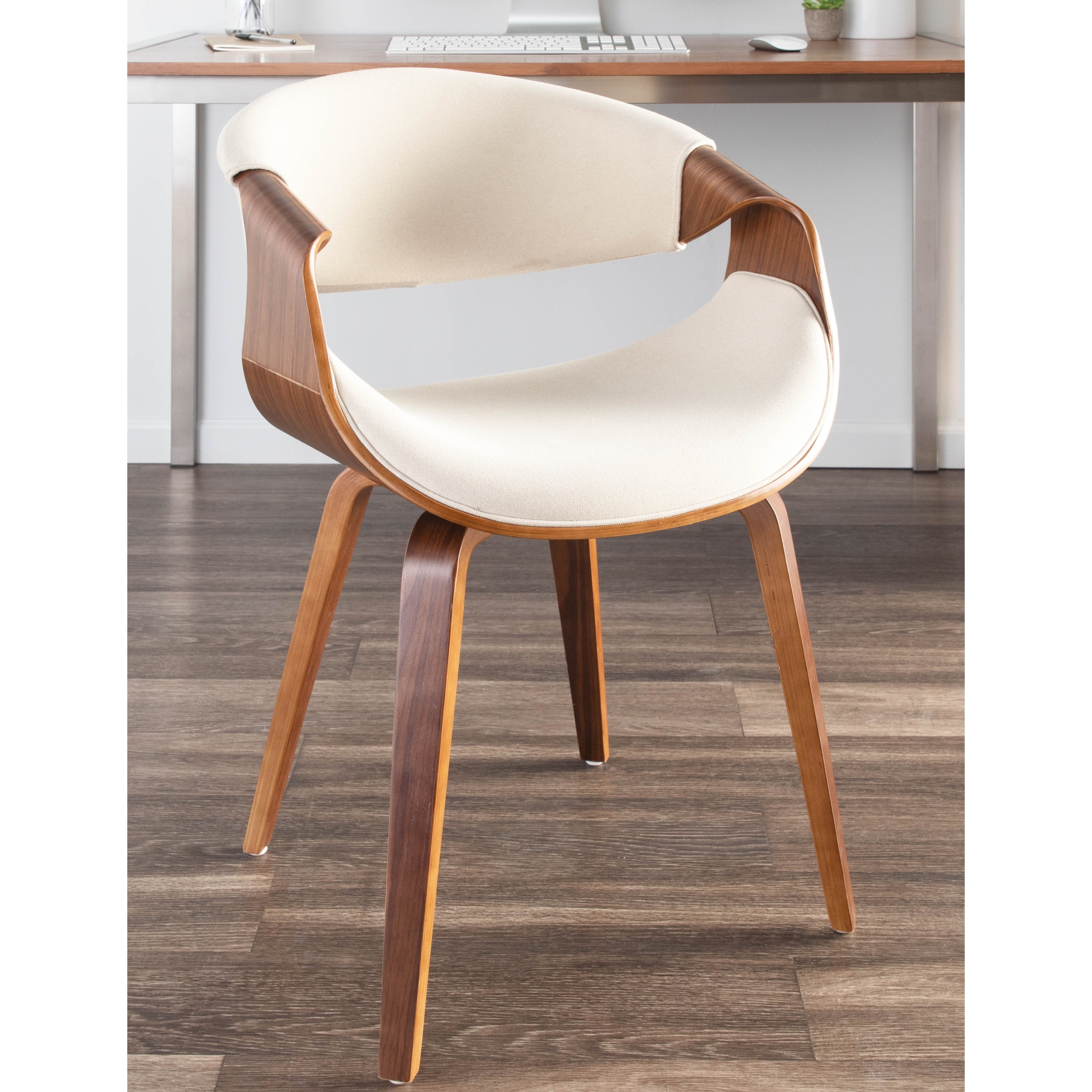 Carson Carrington Sauda Cross Frame Dining Accent Chair N A