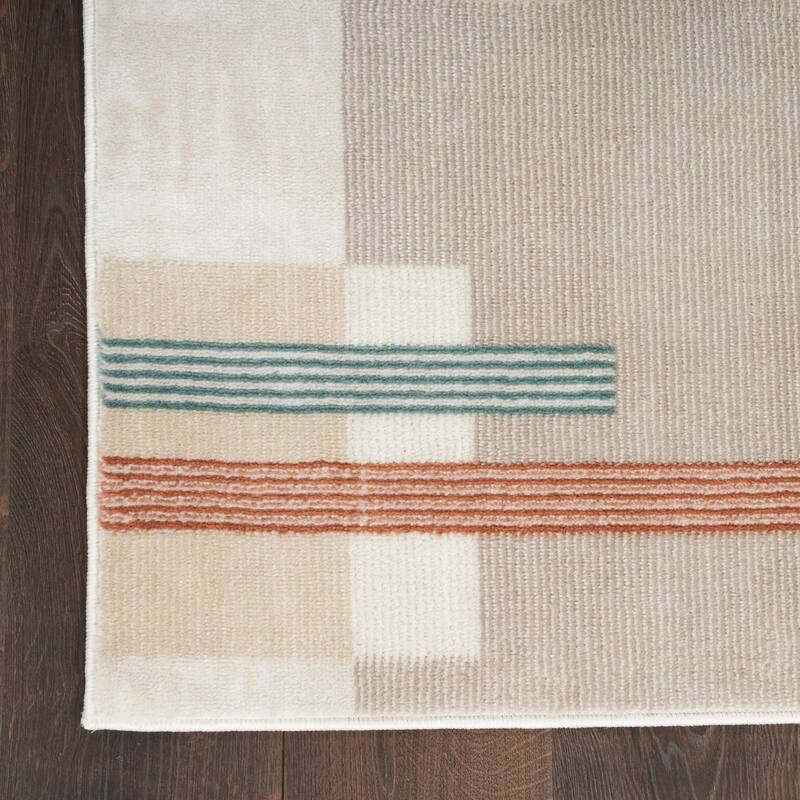 Nourison Thalia Modern Geometric Area Rug