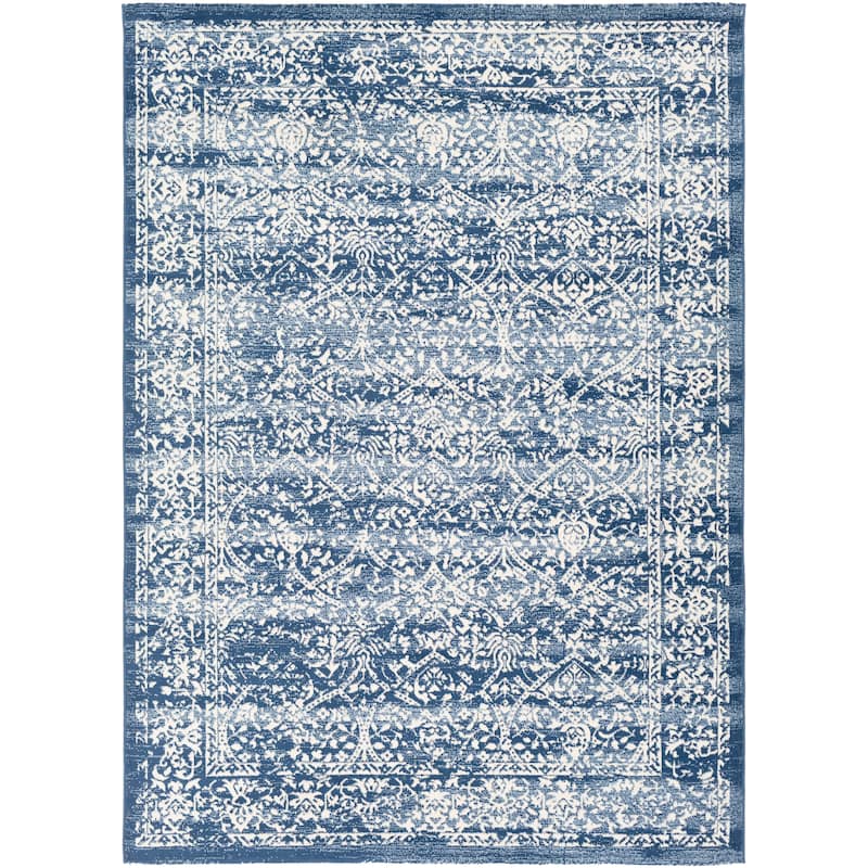 Livabliss Juventas Distressed Medallion Area Rug
