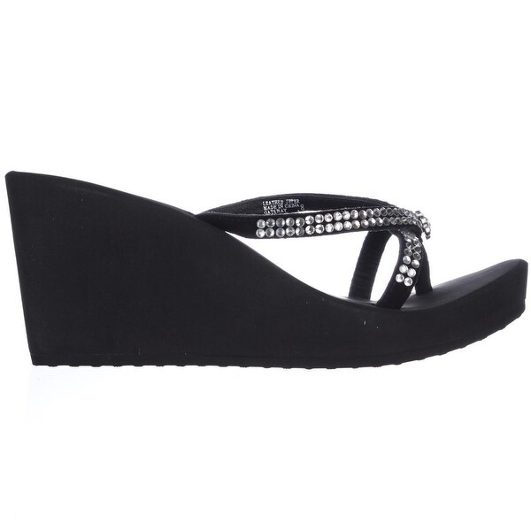 yellow box gateway wedge sandal