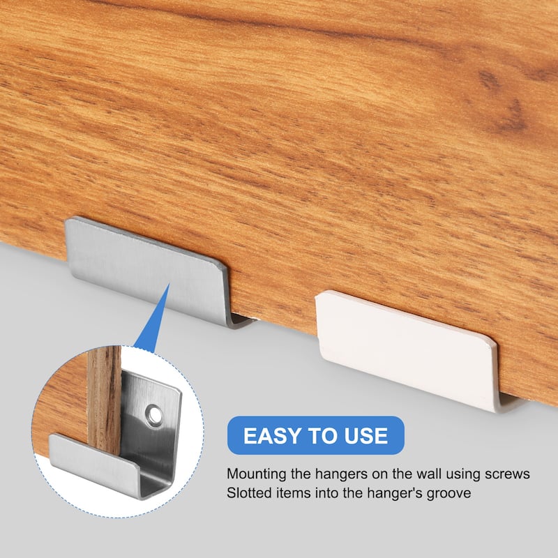 10 Pcs Stainless Steel Tile Hanger Tile Display Bracket