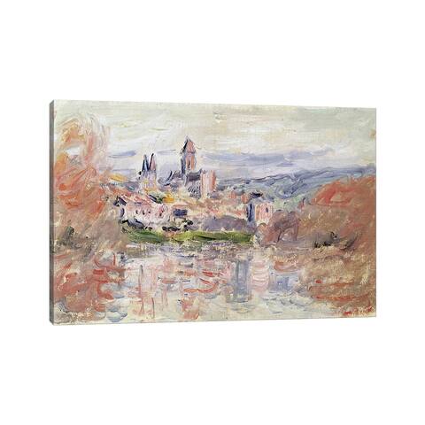 iCanvas "The Village of Vetheuil, c.1881 " by Claude Monet Canvas Print