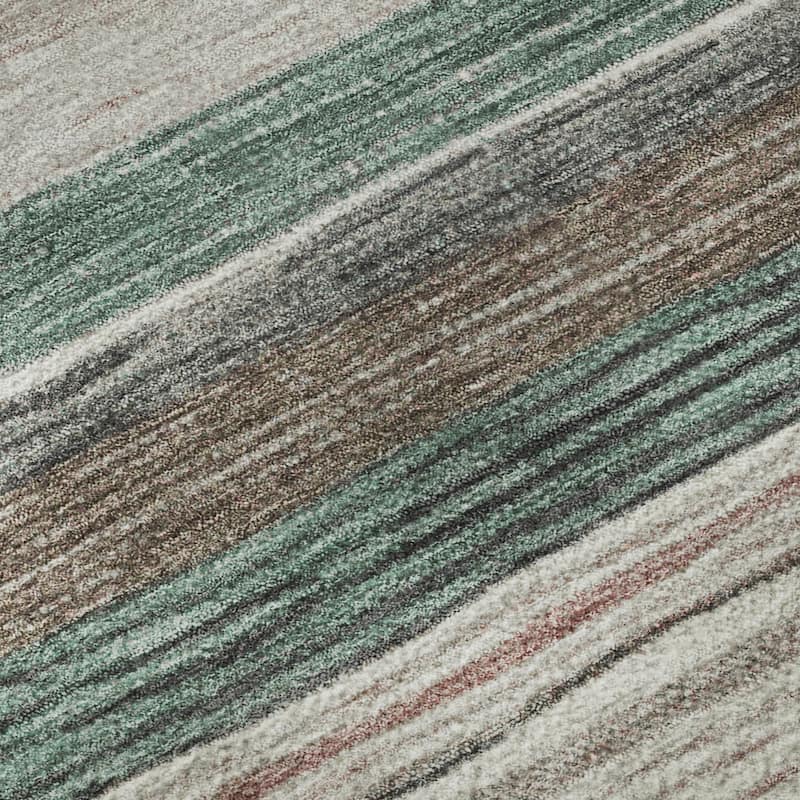 Premium Washable Super Soft Striped Mayfield Rug