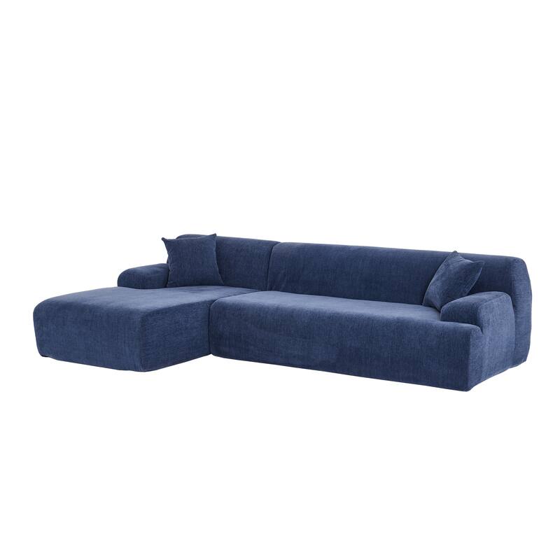 Modern Large L-Shape Modular Sectional Sofa for Living Room