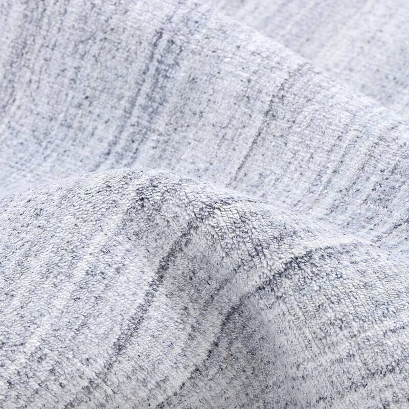 Overton Handmade Modern Contemporary Striped Area Rug