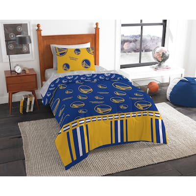 NBA Golden State Warriors Twin 4-piece Bed In a Bag Set