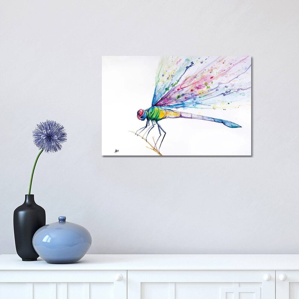 iCanvas "Dragonfly" by Marc Allante Canvas Print