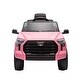 preview thumbnail 25 of 98, 12V Toyota Tundra Electric Ride-On Truck with Remote Control, Three Speeds, LED Lights, and Music for Kids Ages 3-8