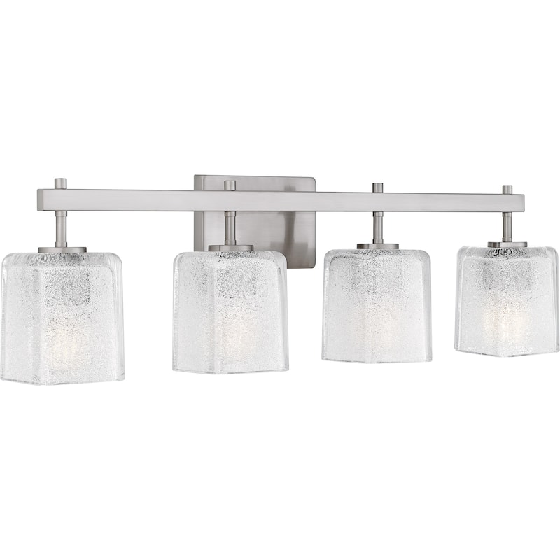 Brenthouse 4-Light Brushed Nickel Bath Light